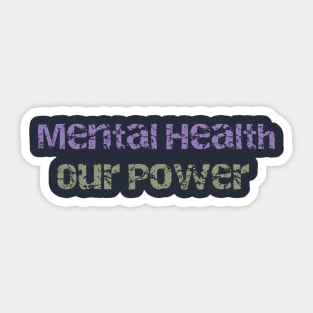 Mental Might Manifesto Tee Sticker